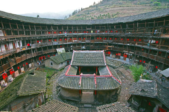 Les tulou de Fujian (Chine), 46 maisons de terre