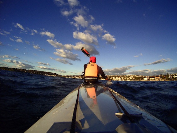 Gopro and My Sea Kayak In Sydney, Australia - 050